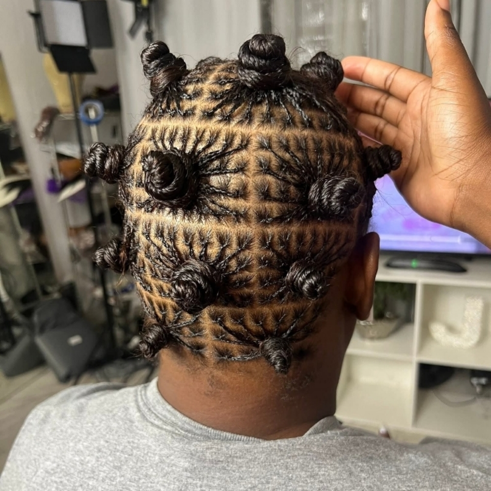 Micro Twists NATURAL HAIR at Redefining Beauty Salons in BUFORD, GA