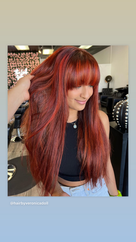 All Over Solid Color ( Not Blonde)