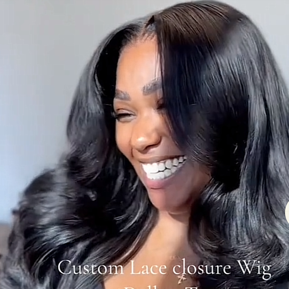 Closure Wig Install at The Braid Boutique 706 in Augusta Ga, GA