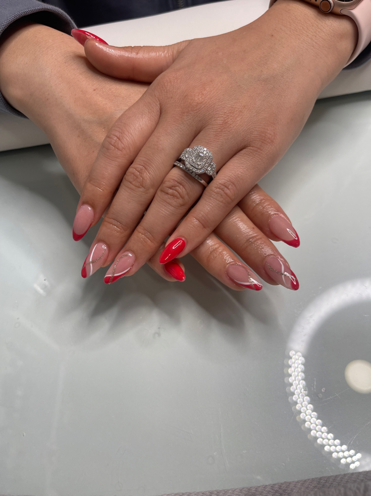 Short Acrylics (no Rhinestones)