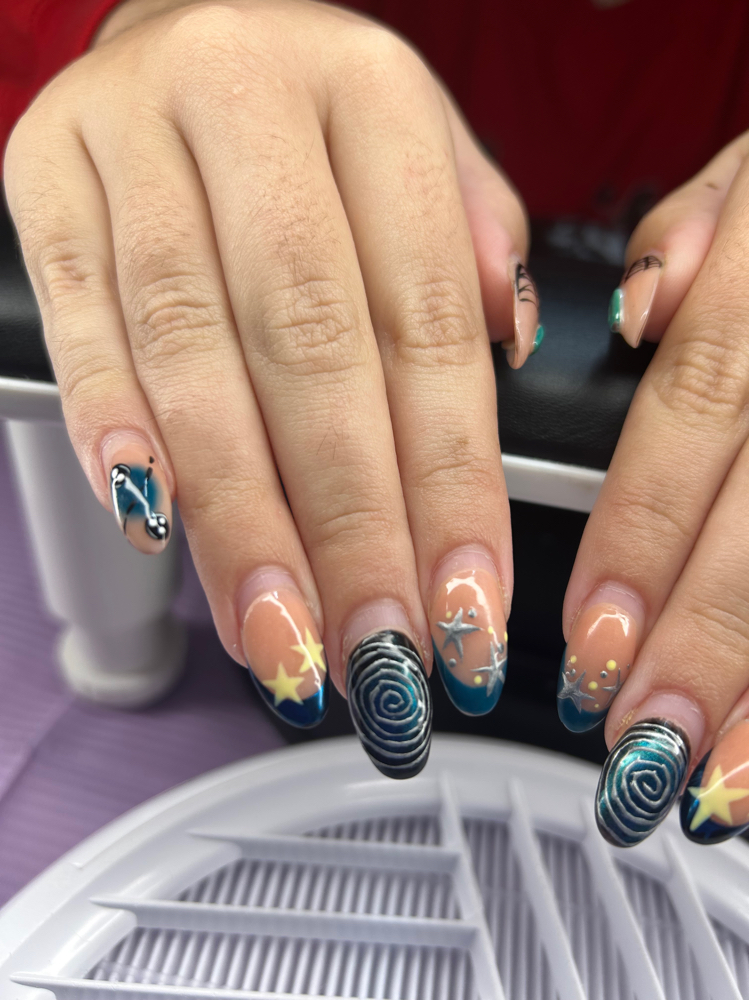Acrylic fill in (2-3 weeks) at j.abeautybar in Crest Hill, IL
