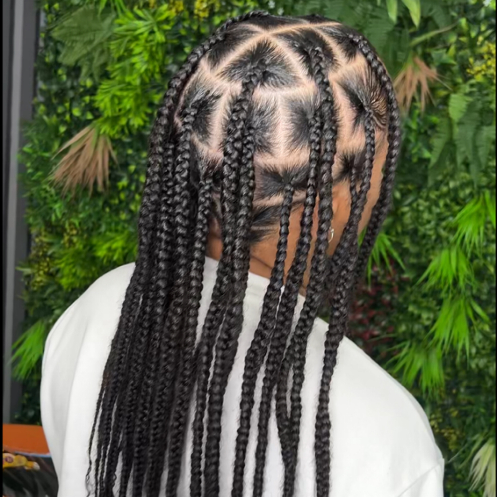 Large Human Hair Kinky Braids at Soulful Strands in Clifton, NJ