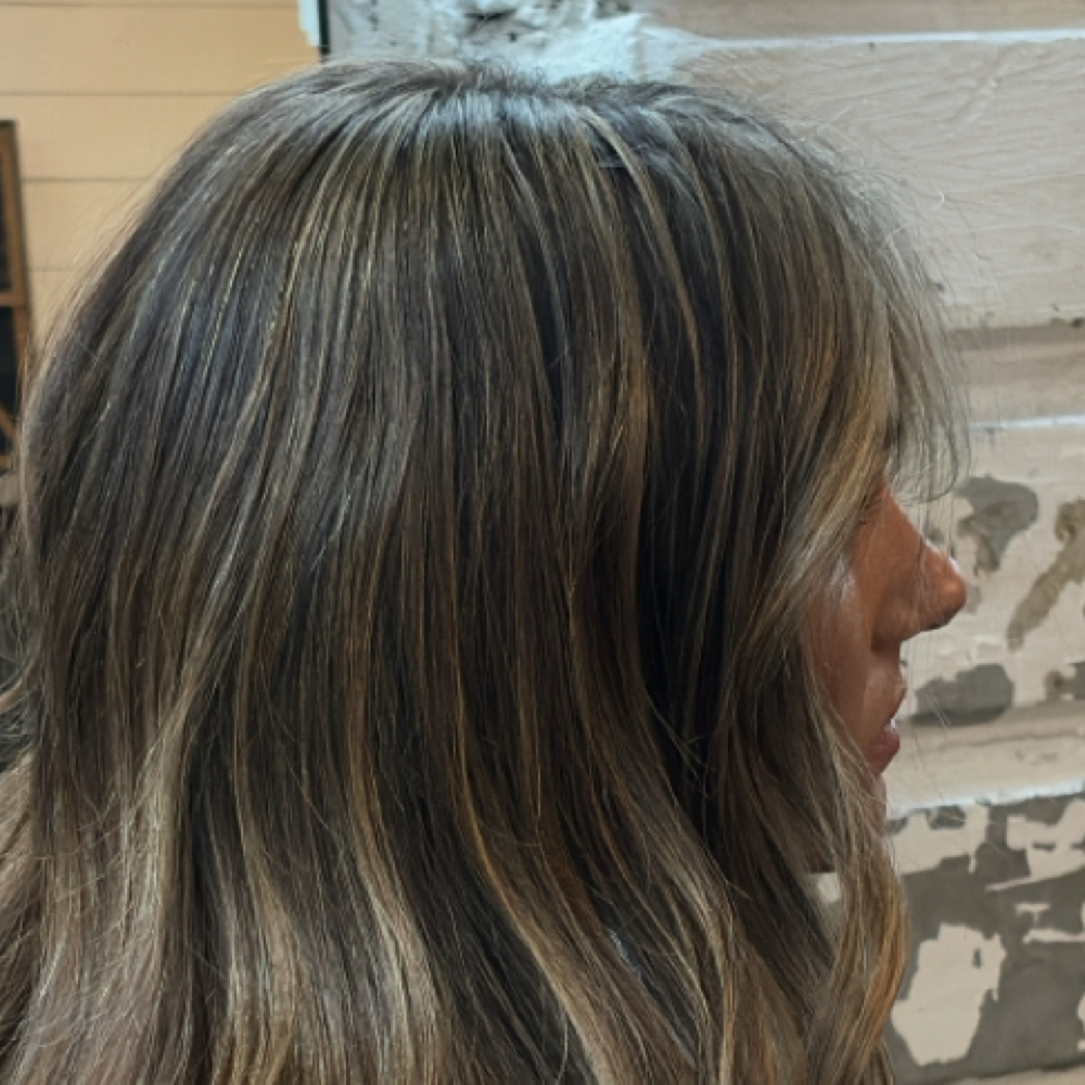 Color root touchup at Hair by Avery in louisville, KY