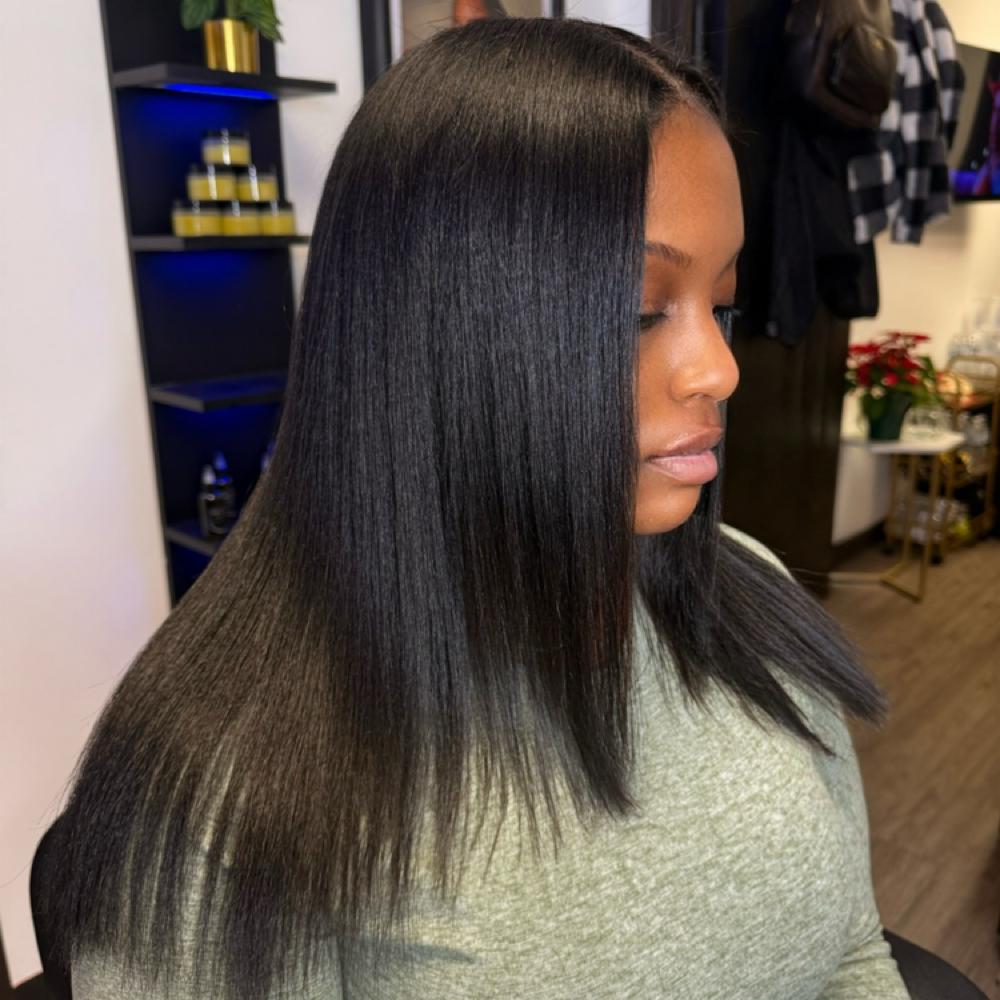Signature Press (Returning Clients) at Gloss Hair Company in Dallas, TX