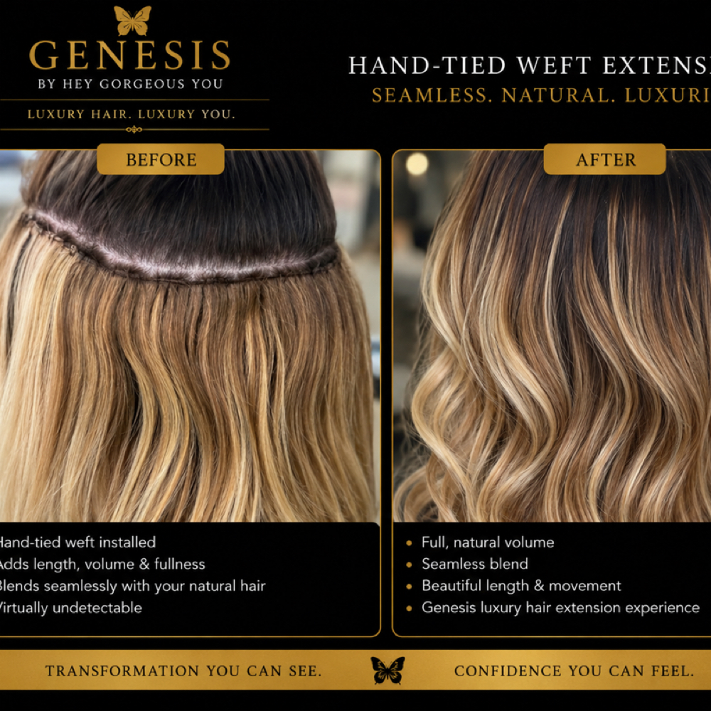 IBE Hair Extensions” installatition at Hey Gorgeous You in Austin, TX