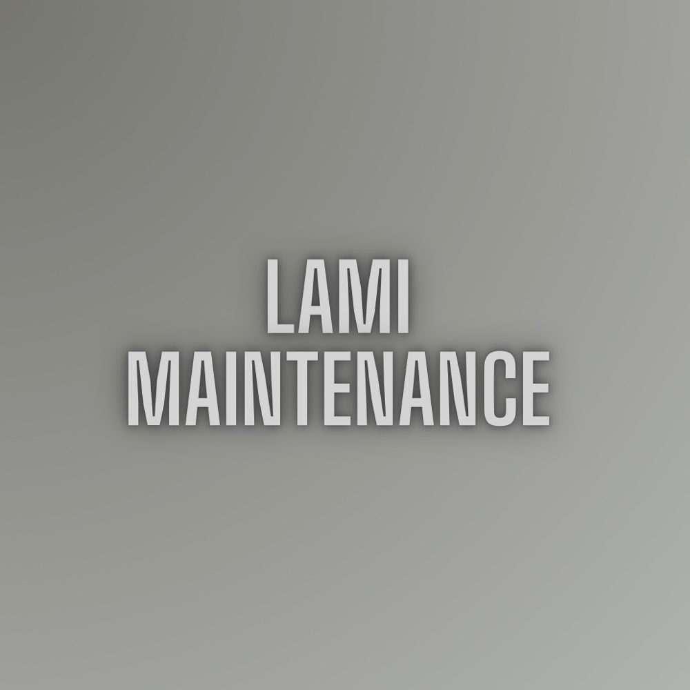 Lamination Maintenance