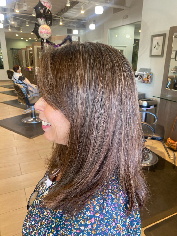 Haircut & Straighten at Veronica Rivera Panno in CA, CA