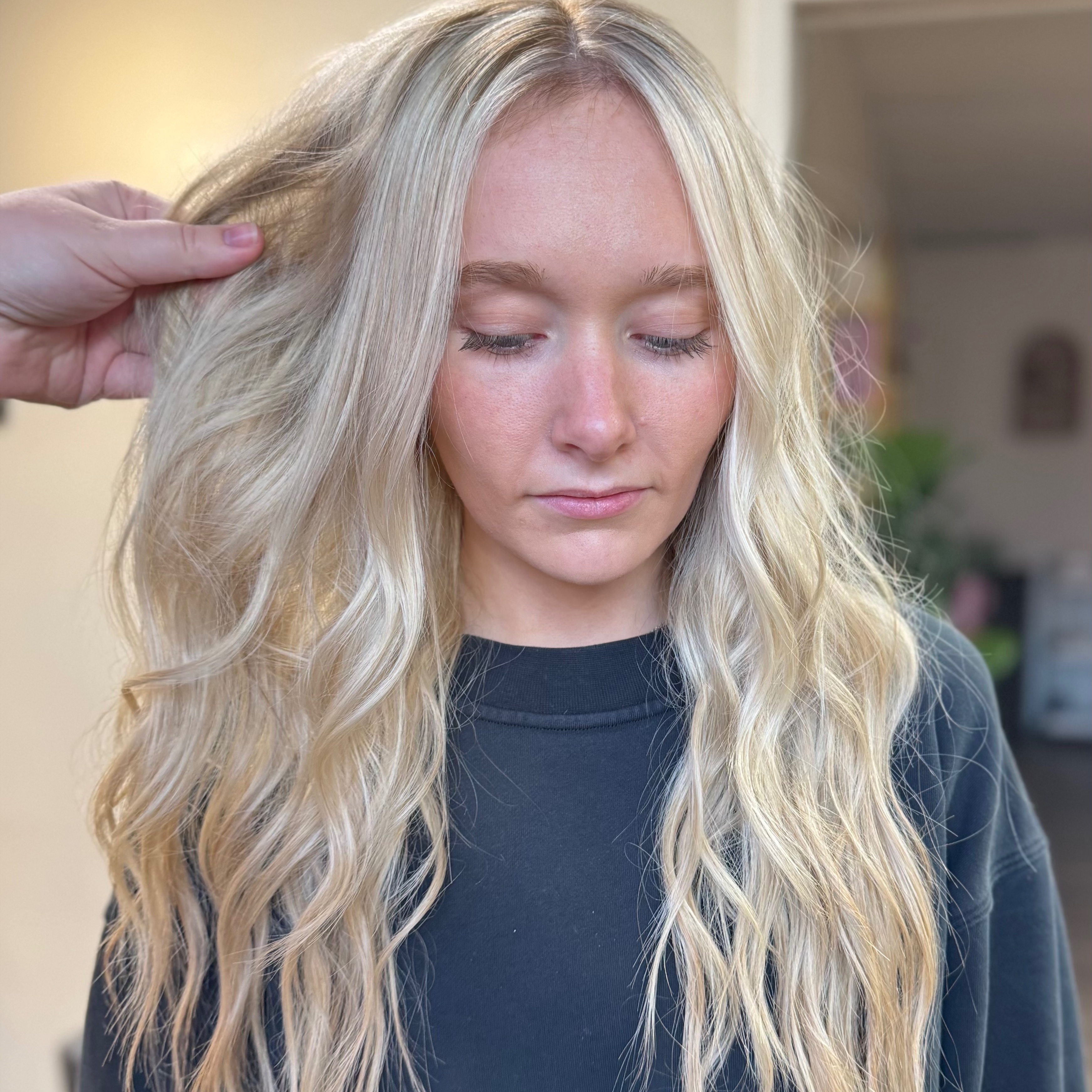 FULL BLONDE at Sarah Easum Hair in Lawrence, KS