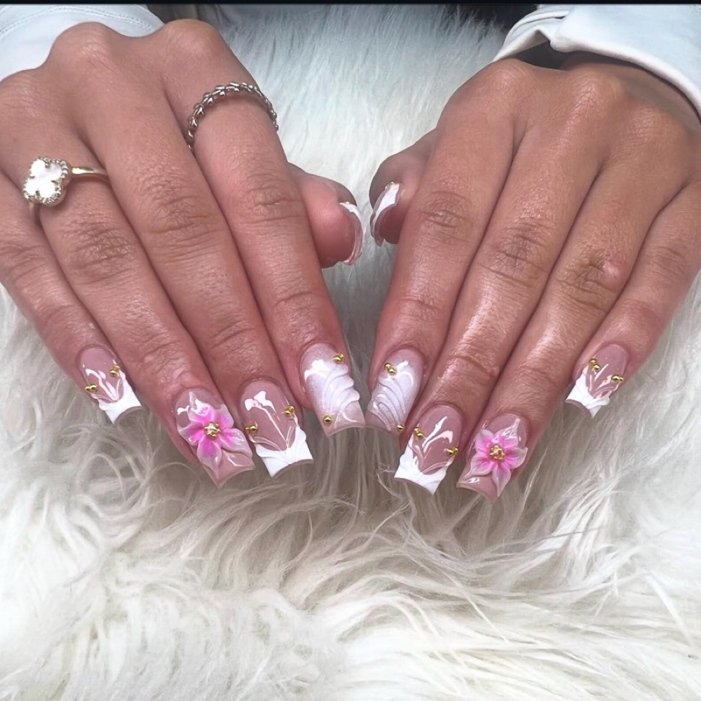 Acrylic Full Set at UNIQUE NAILZ By Uni in Labelle, FL