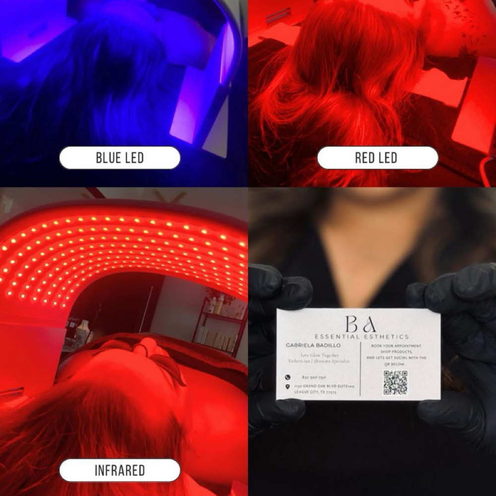 LED Light Therapy at BA Essential Esthetics in League City, TX