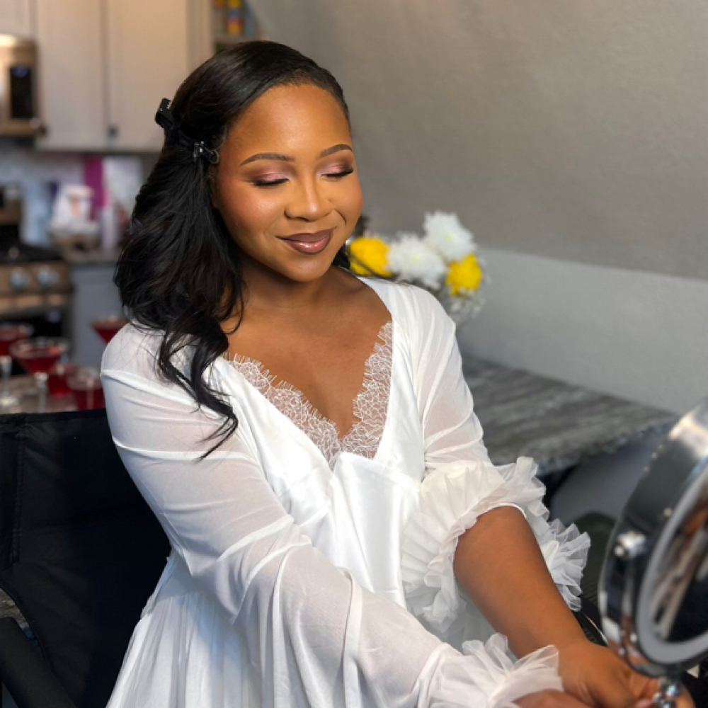 Wedding Day (Bride ONLY) Makeup at A-Layne Beauty in Tulsa, OK