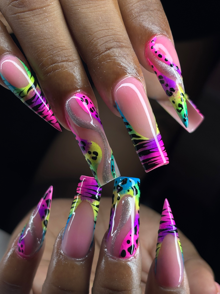 Long Freestyle Special 💫✨ at Nails & Nirvana in Raleigh, NC