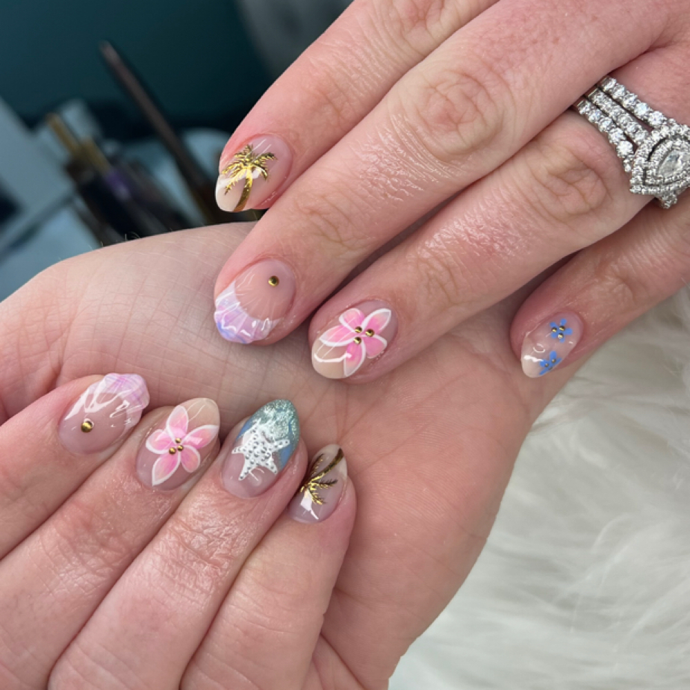 Gel Structured Manicure at Leia Luxe Nails in Beavercreek, OH