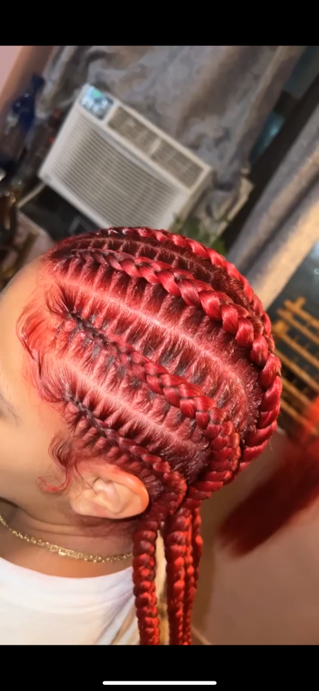 Stitch Braids w. EXTENTIONS (6)