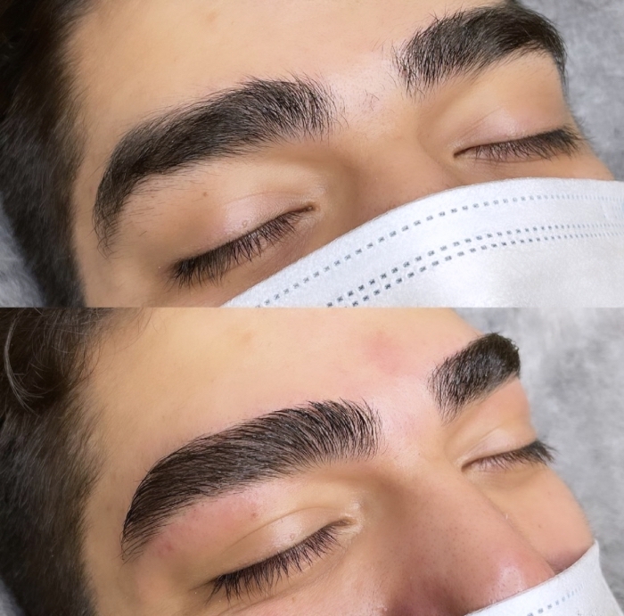 MENS BROW SHAPING