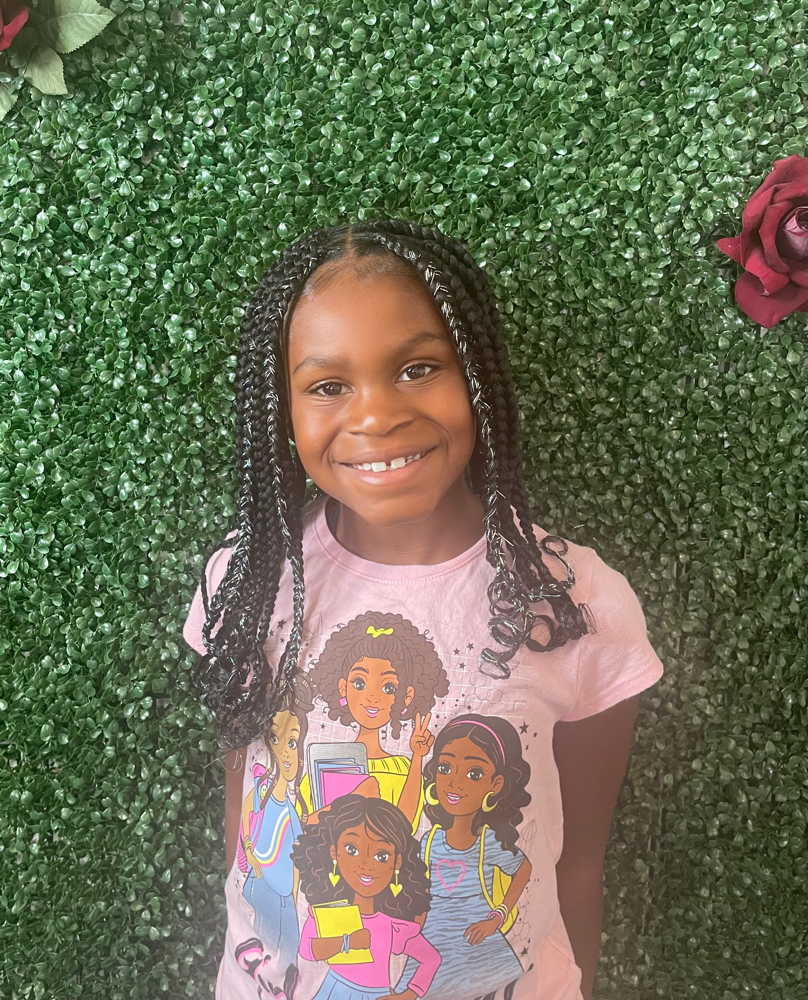 Kids Braids with Weave