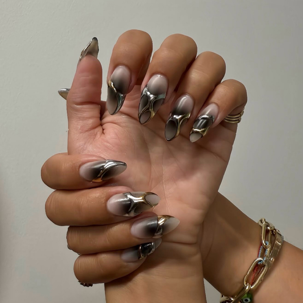 STRUCTURE GEL MANICURE ( Long ) at Glos Nail Studio in Minneapolis, MN