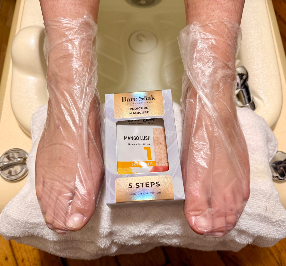 Pedi add-on at Nails by Clover in Waverly, OH