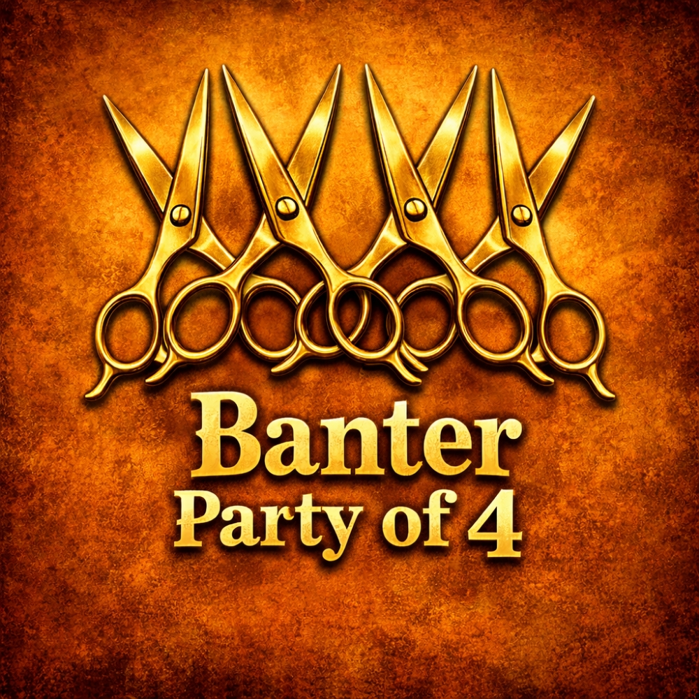 Banter Party Of 4 at Blades & Banter in Beech Island, SC