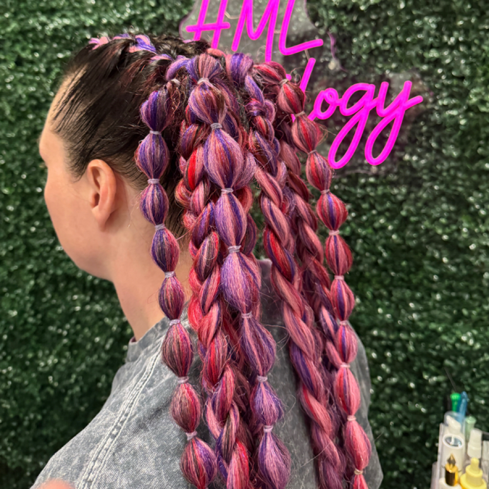 Festival Braids at HML Cosmetology in Florence, KY