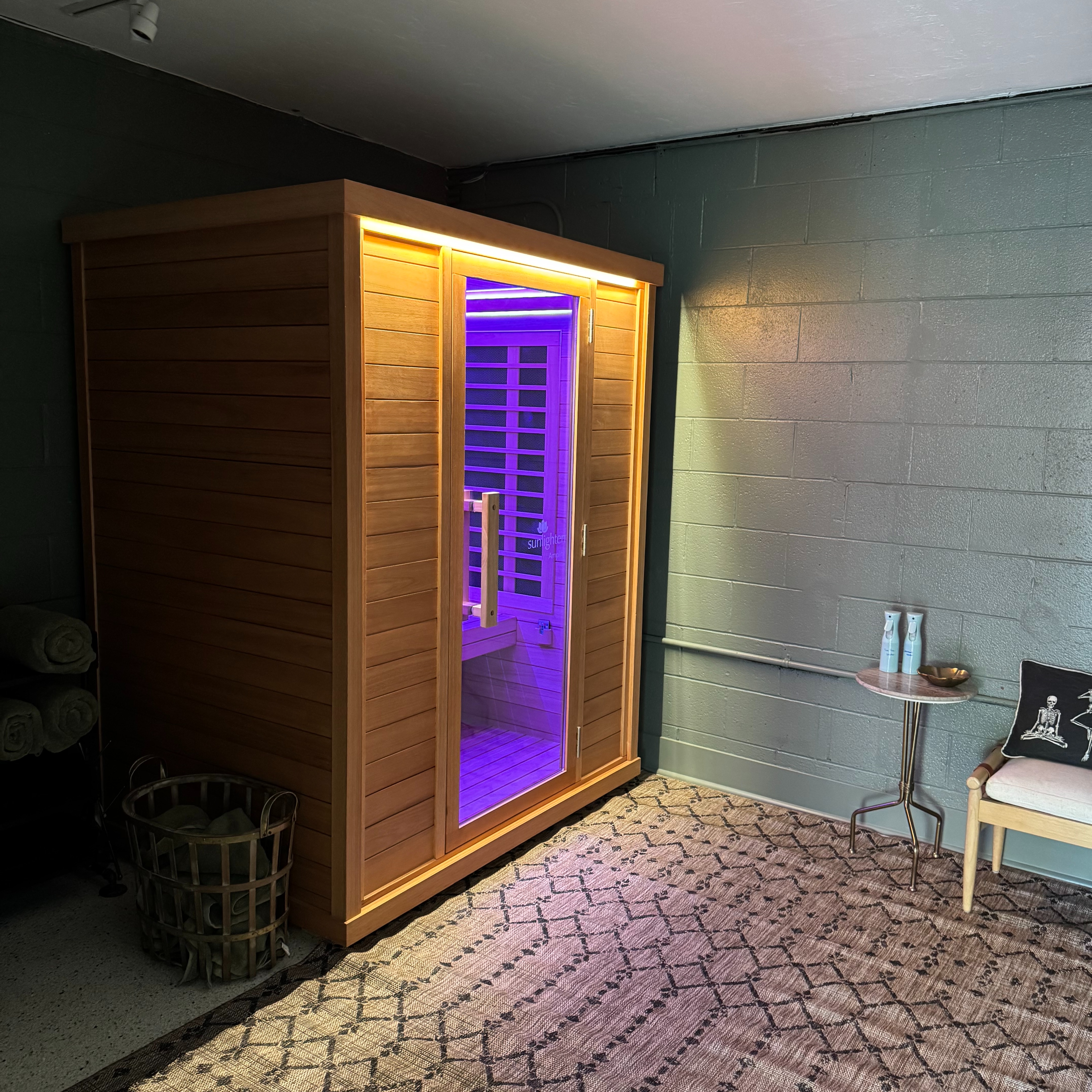 Sunlighten IR Sauna at Rooted Wellness in Kimberly, ID