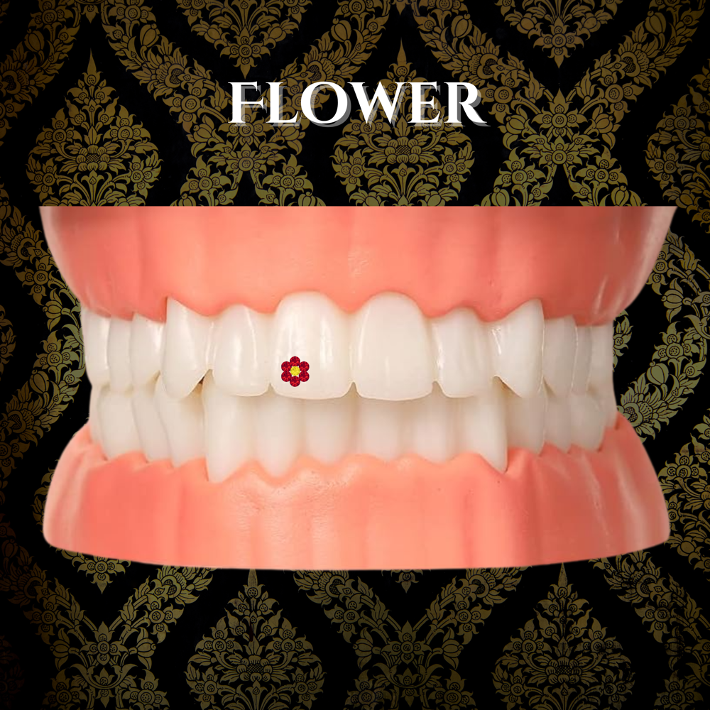 Tooth Gem Flower