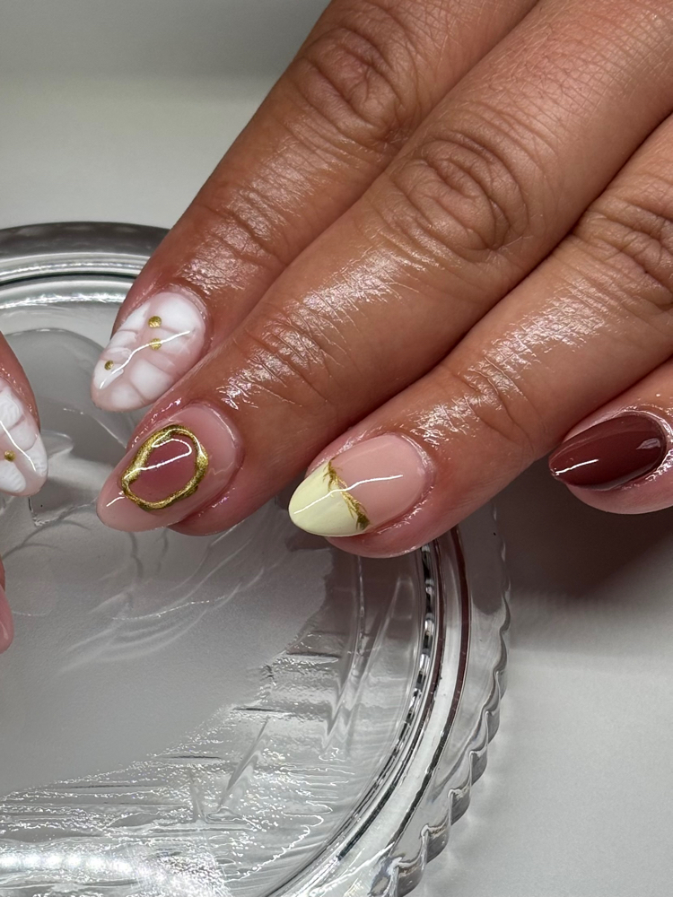 Extra Short Gel-x at Honeymoon Nail Set in Pacoima, CA