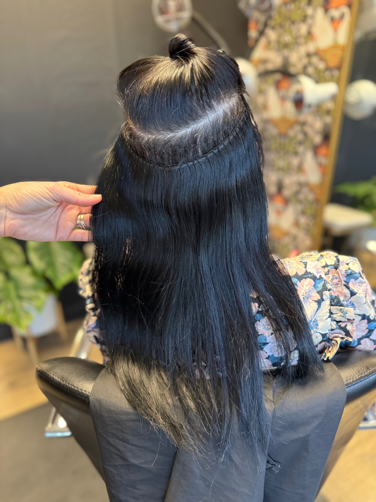 Quick Move Up Sew-in Extenstions at Foiled Blonde in Lakeland, FL