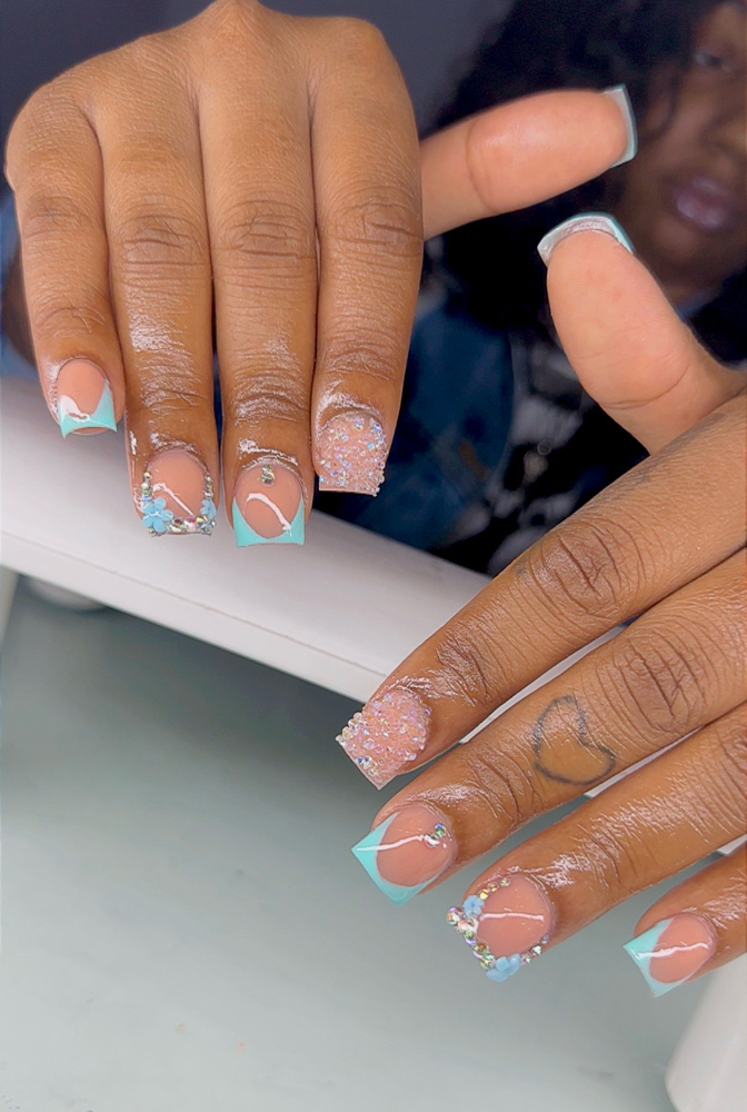 Short Freestyle (PRICES VARY) at BoujieeBoss Nails in Memphis, TN