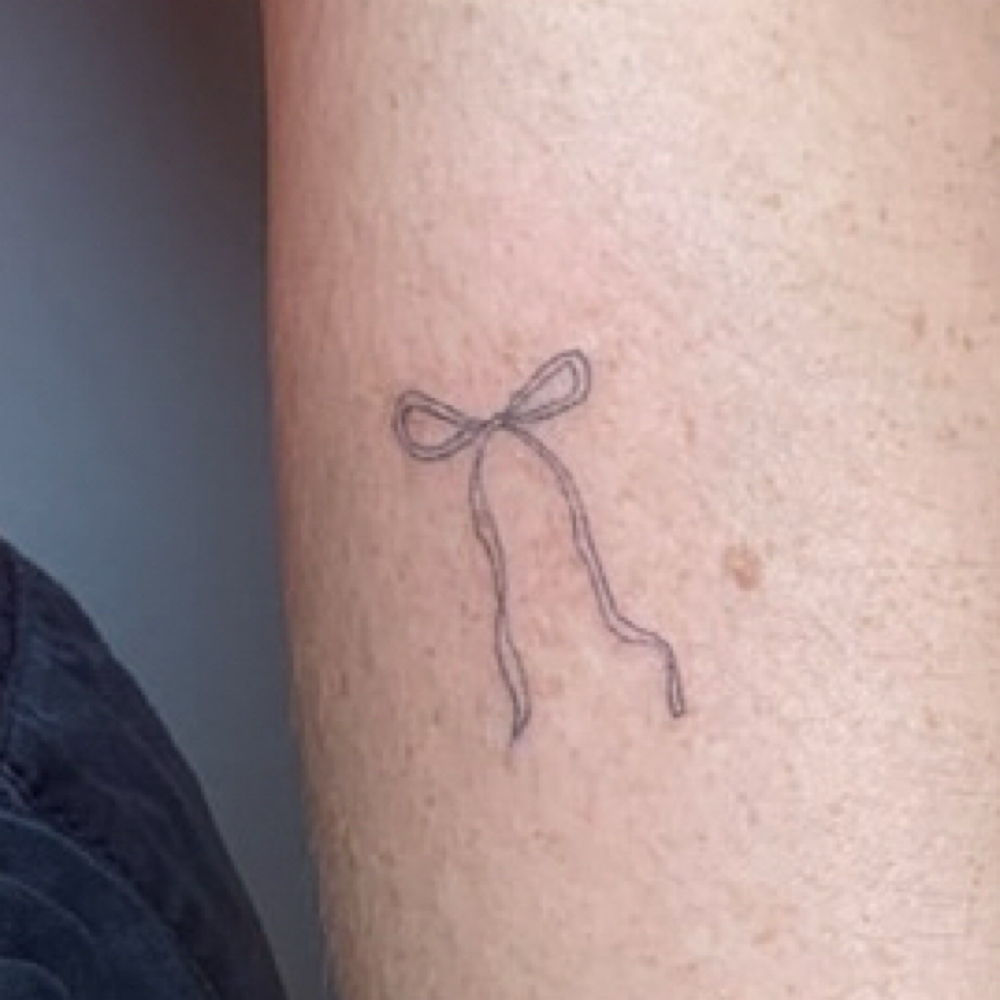 Small Fine Line Tattoo at Painted Palomino Aesthetics in Pleasant Grove, UT