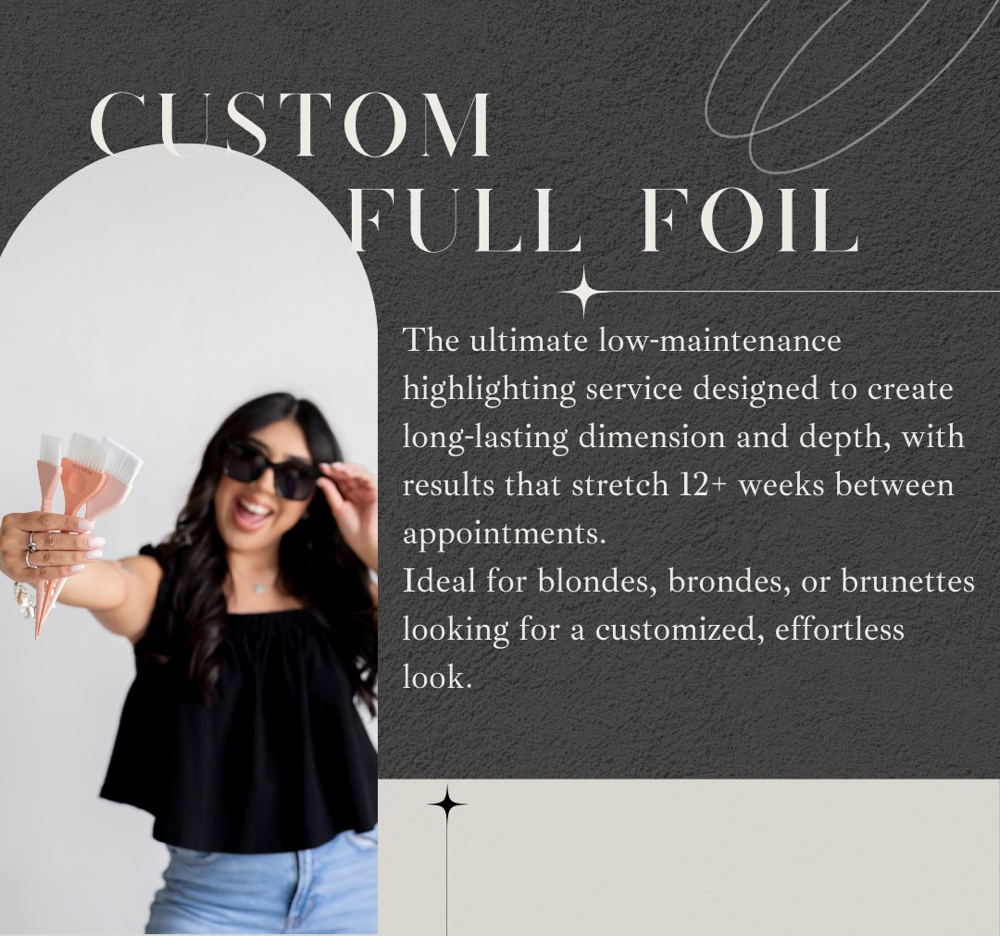 Custom Full Foil at Leslie Aileen Hair in Plano, TX