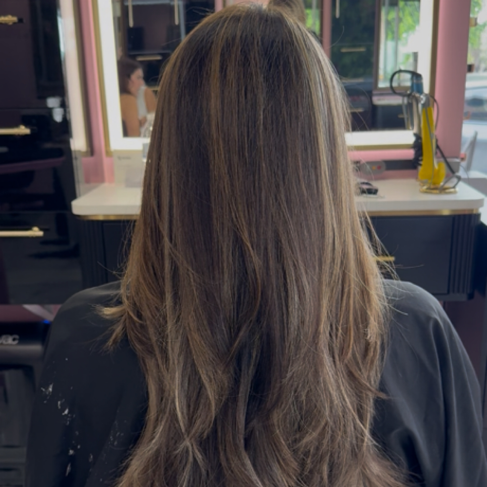 Balayage at Olivia Milene Beauty in Tustin, CA