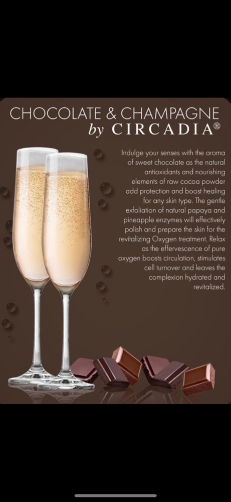 ❤️Chocolate  & Champagne Facial