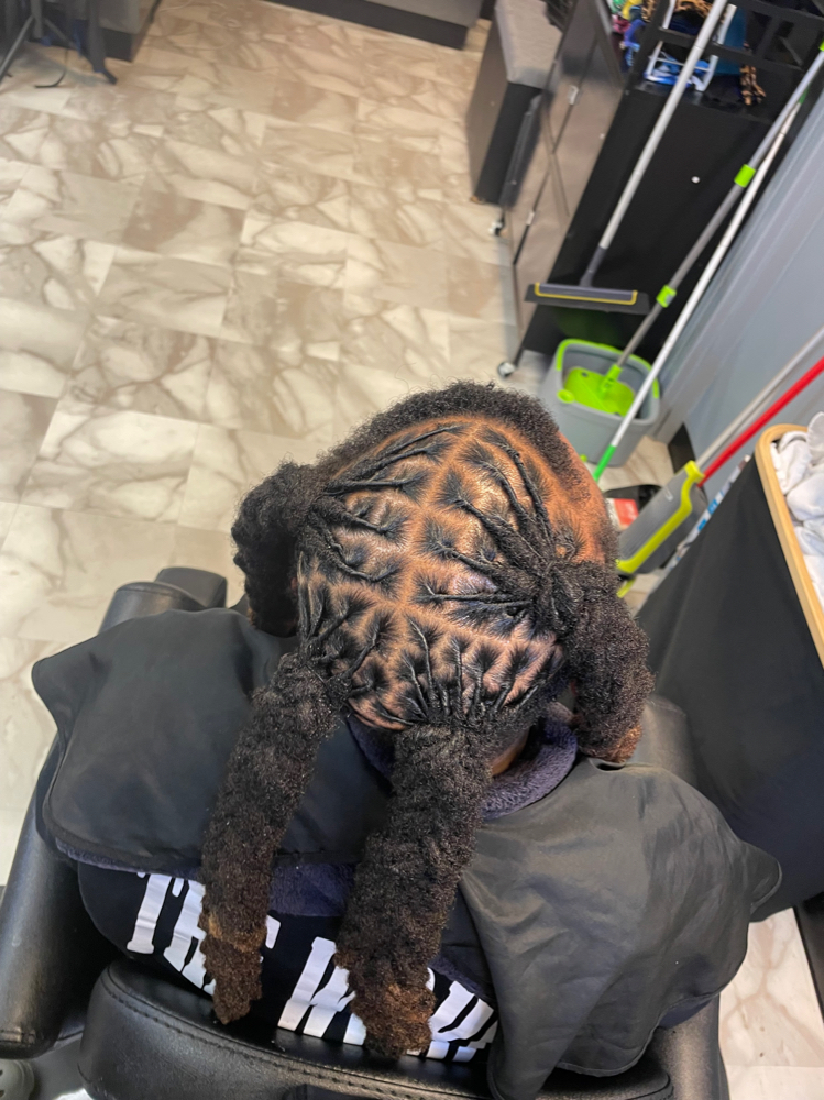 XL Locs Retwist & Style