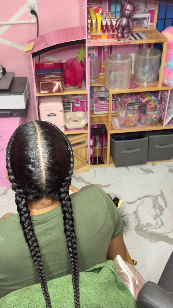 2 Dutch Braids