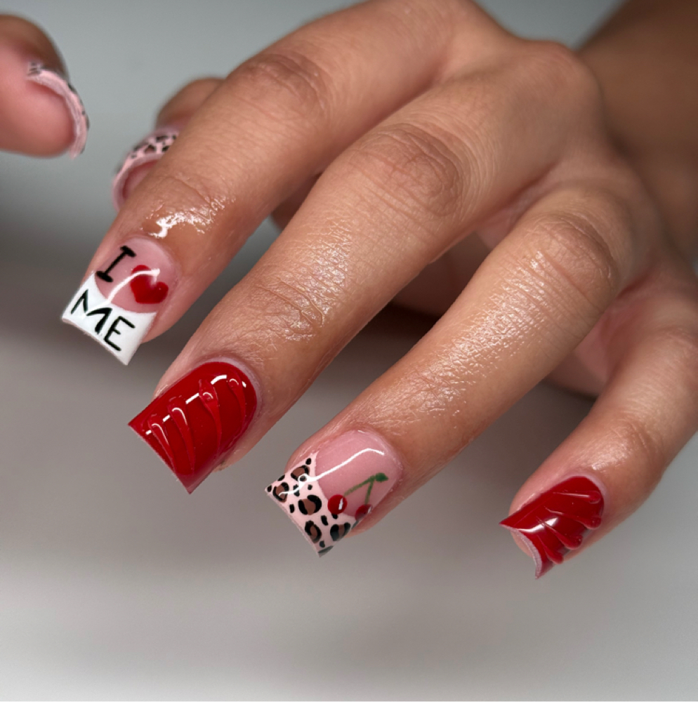 Short Nails at Blessed Beauty🤍✝️ in Lubbock, TX