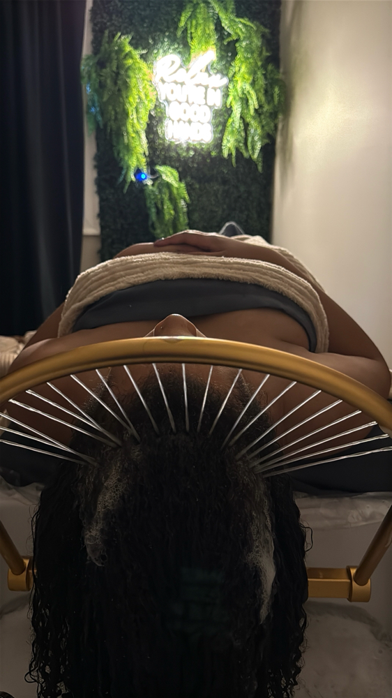 Head Spa & Silk Press