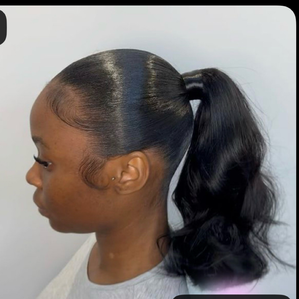 Sleek Ponytail
