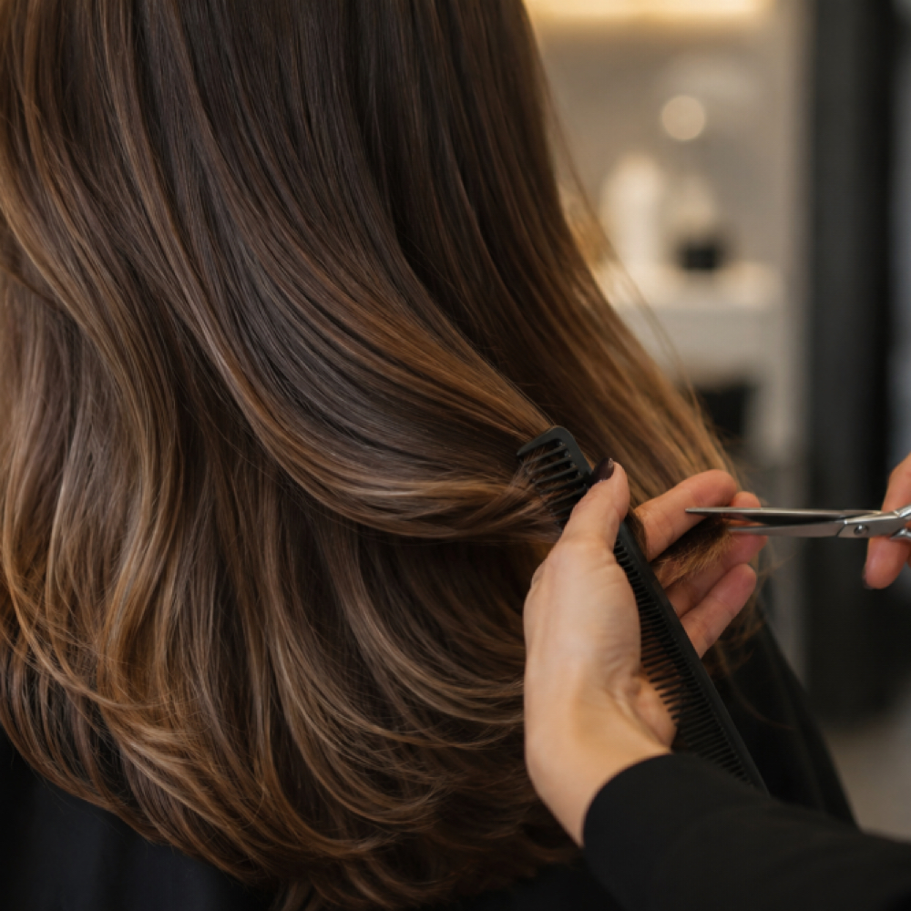 Haircut Add-On  with Colors at M/5 Suite in White PLAINS, NY