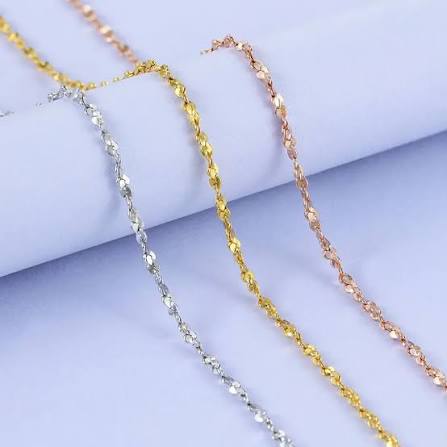 Silver/gold Plated Chain: Necklace at Oak & Ivy Salon LLC in East Liverpool, OH
