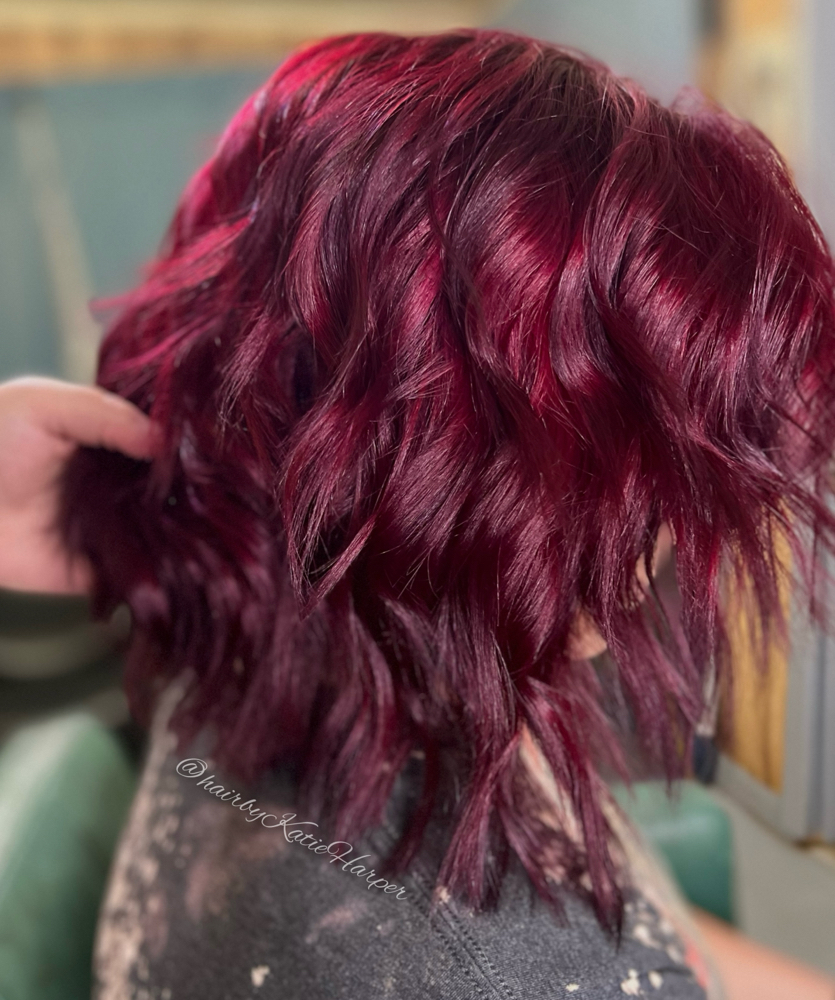 Solid Color All Over at Hair by Katie Harper-Wilson in Blossom, TX