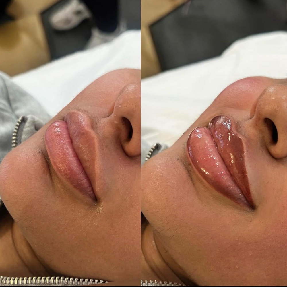 Ombré Lip Blushing at Amethyst Spa in Omaha, NE