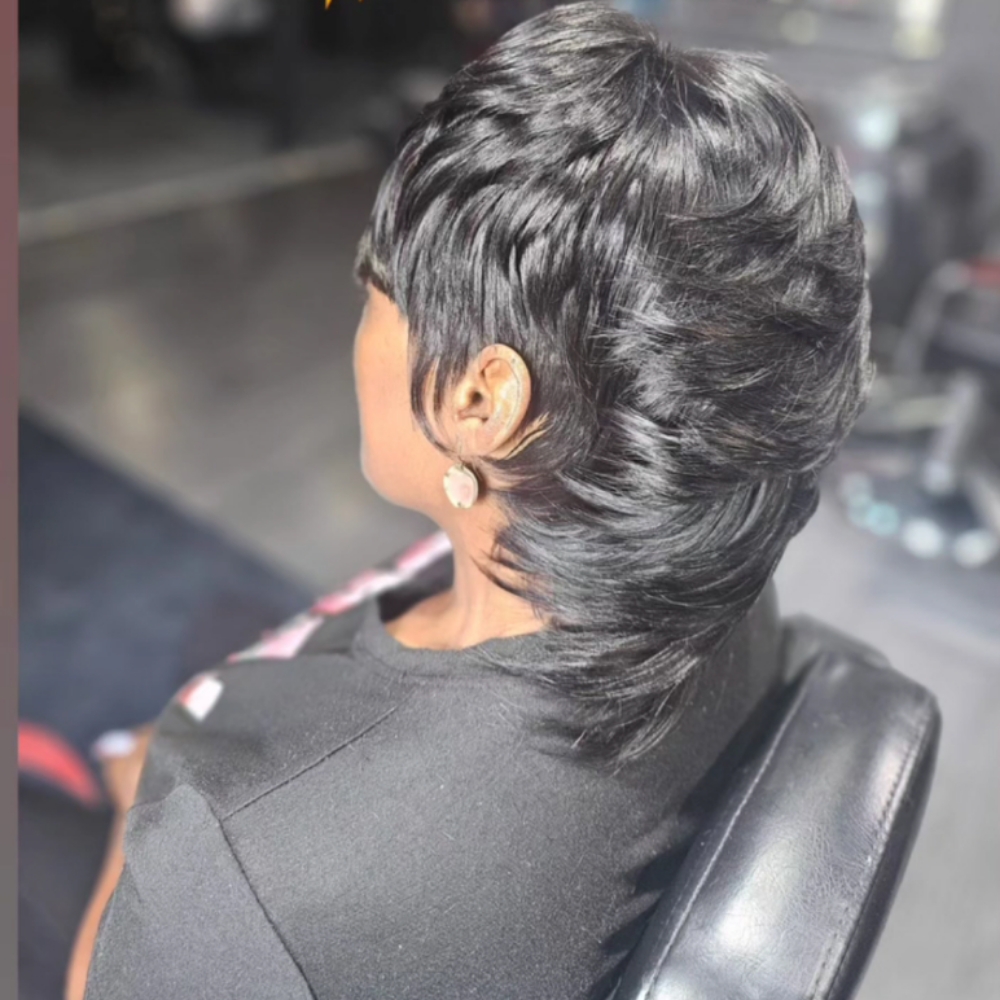Quickweave Mullet at Encisions Pro Hair Designs LLC in Madison Heights, MI