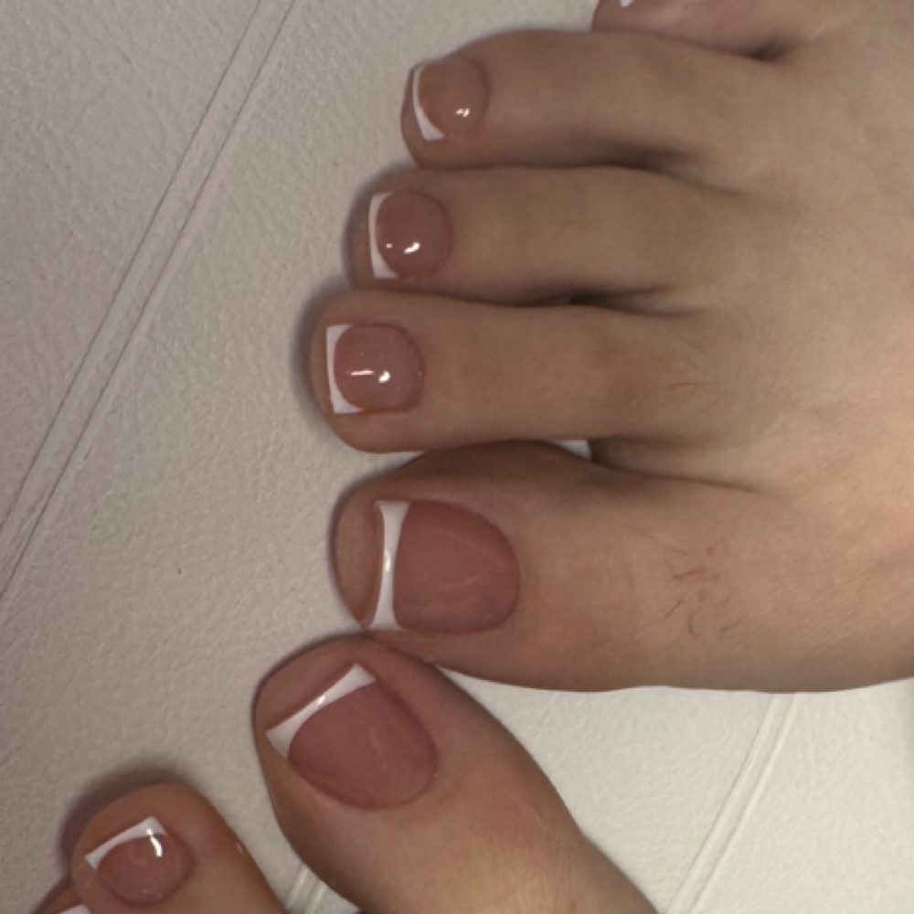 Acyrlic Pedi at Luxe Beauty House in Gainesville, GA
