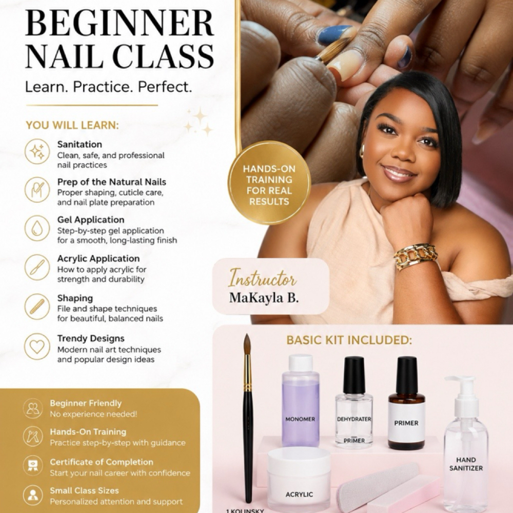 1 on 1 Education at Precision Nail Bar in Louisville, KY