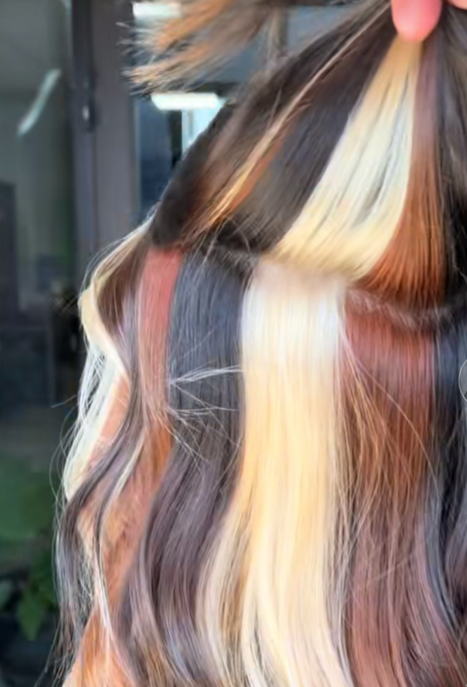 Calico Color Service at Haiir By Samm in Bakersfield, CA