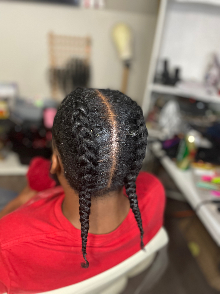 Wig Braid Down