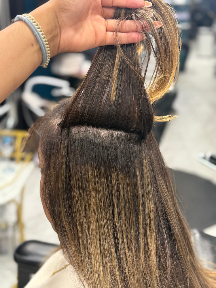SEW IN WITH HAIR INCLUDED