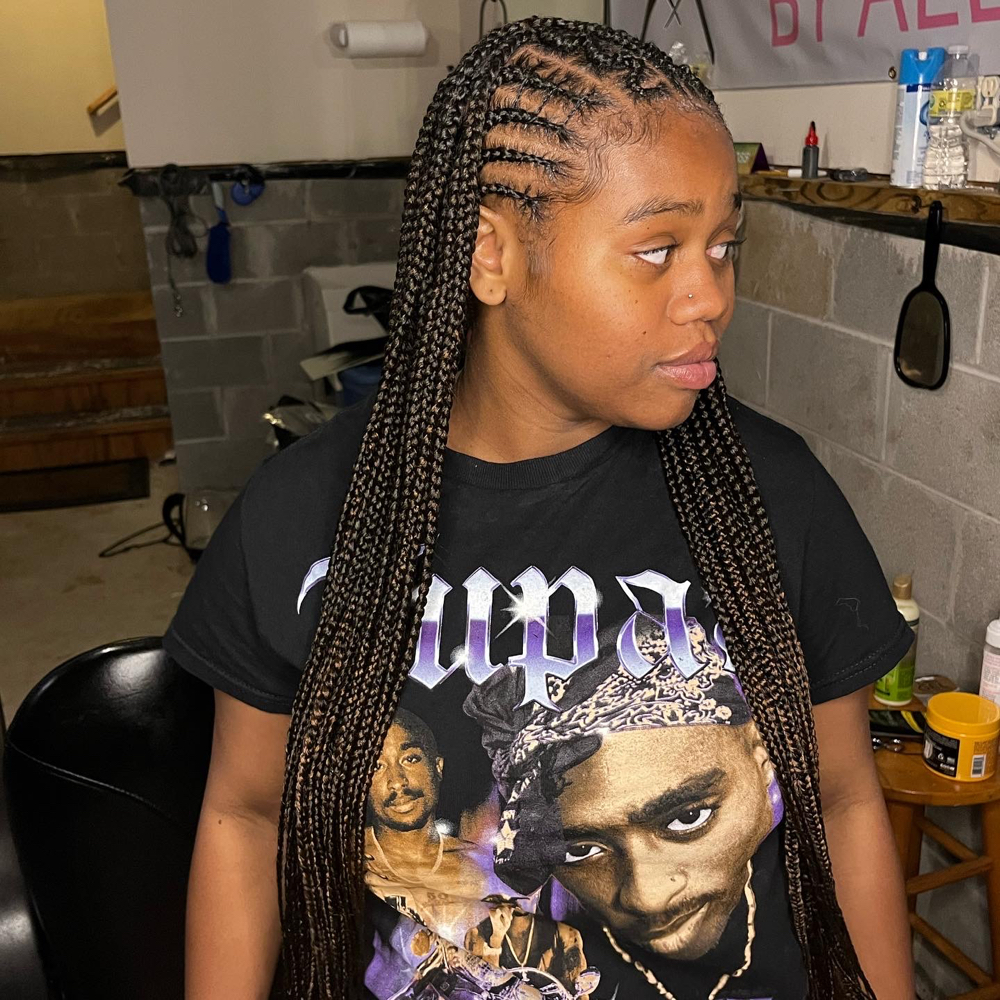 Tribal Braid Touchup