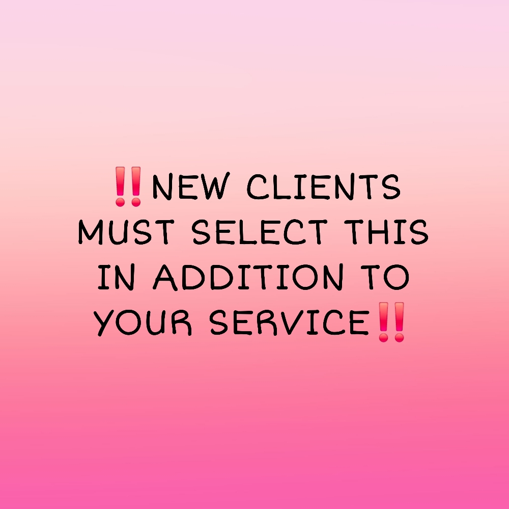 NEW CLIENT CONSULT FOR SERVICE